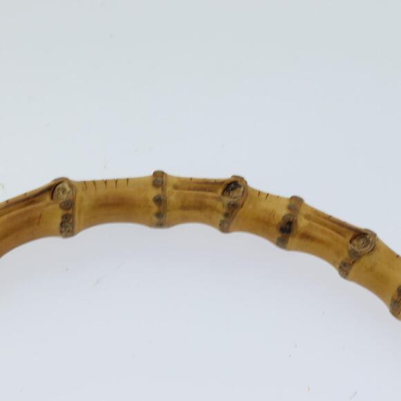 GUCCI Bamboo Shoulder Bag Canvas Black 000 1998 000 1998 - Picture 14 of 16